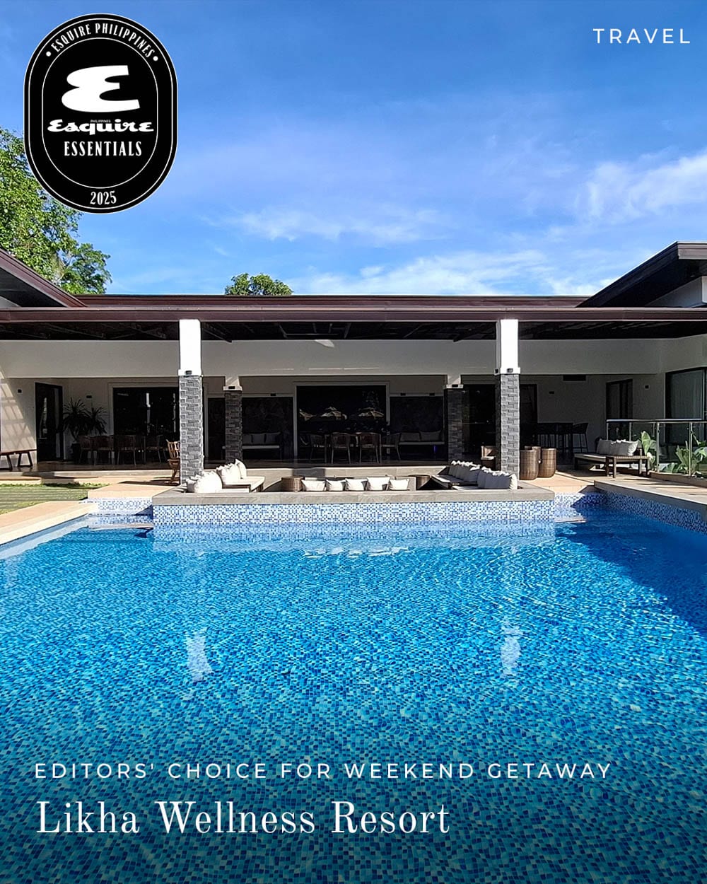 Editors' Choice for Weekend Getaway: Likha Wellness Resort