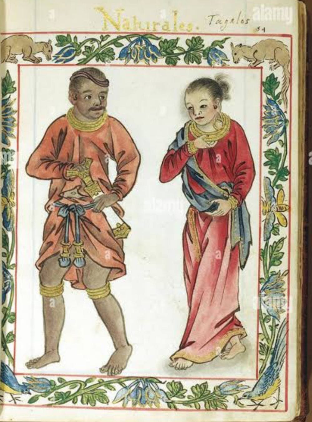 Butuan dagger boxer codex illustration