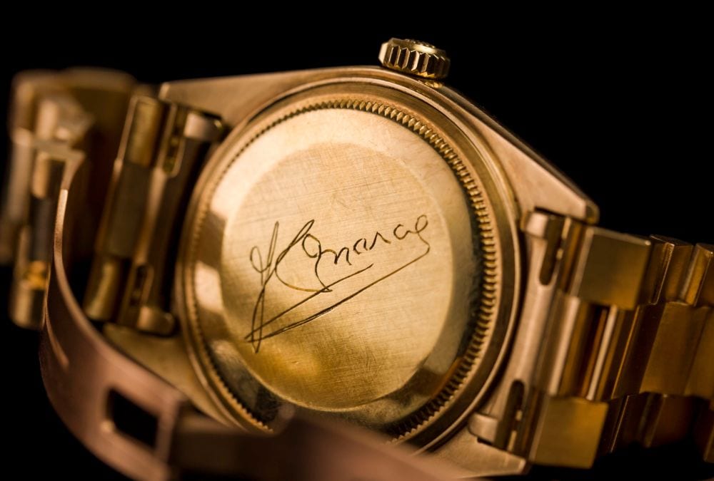 Marcos Rolex watch