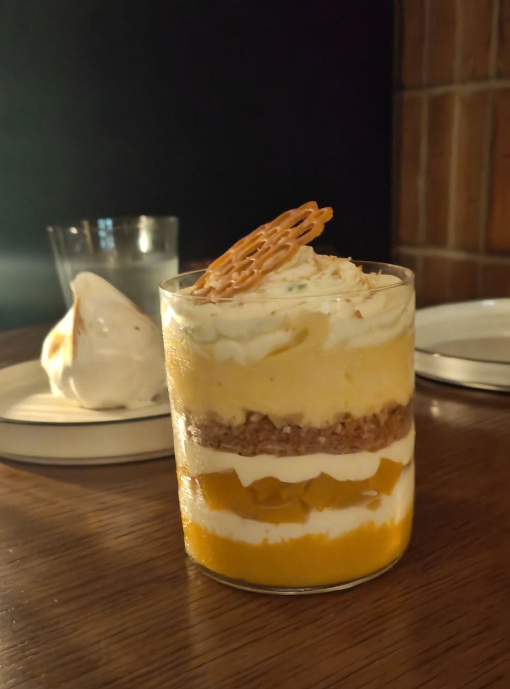 Gordon Ramsay Bar and Grill mango knickerbocker glory