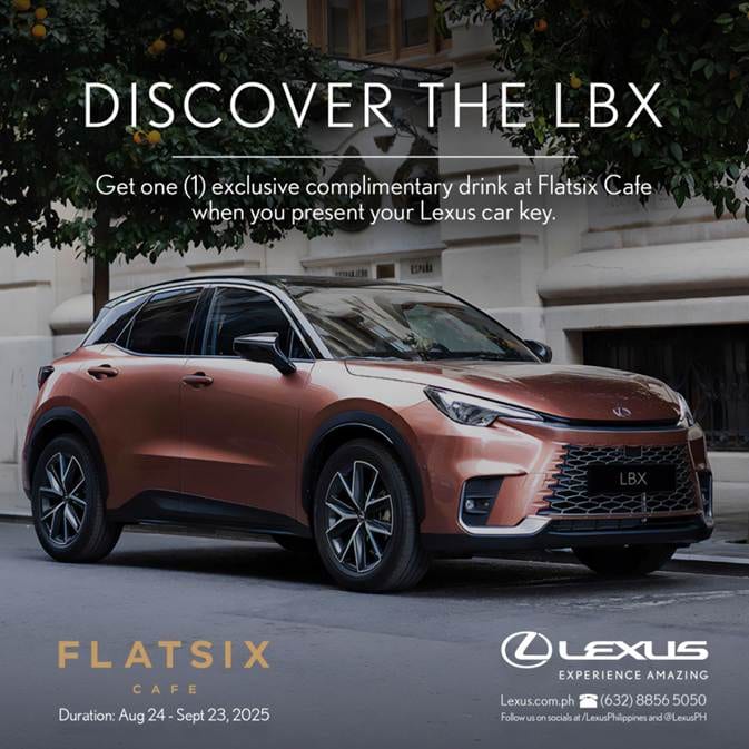 Lexus Philippines event poster