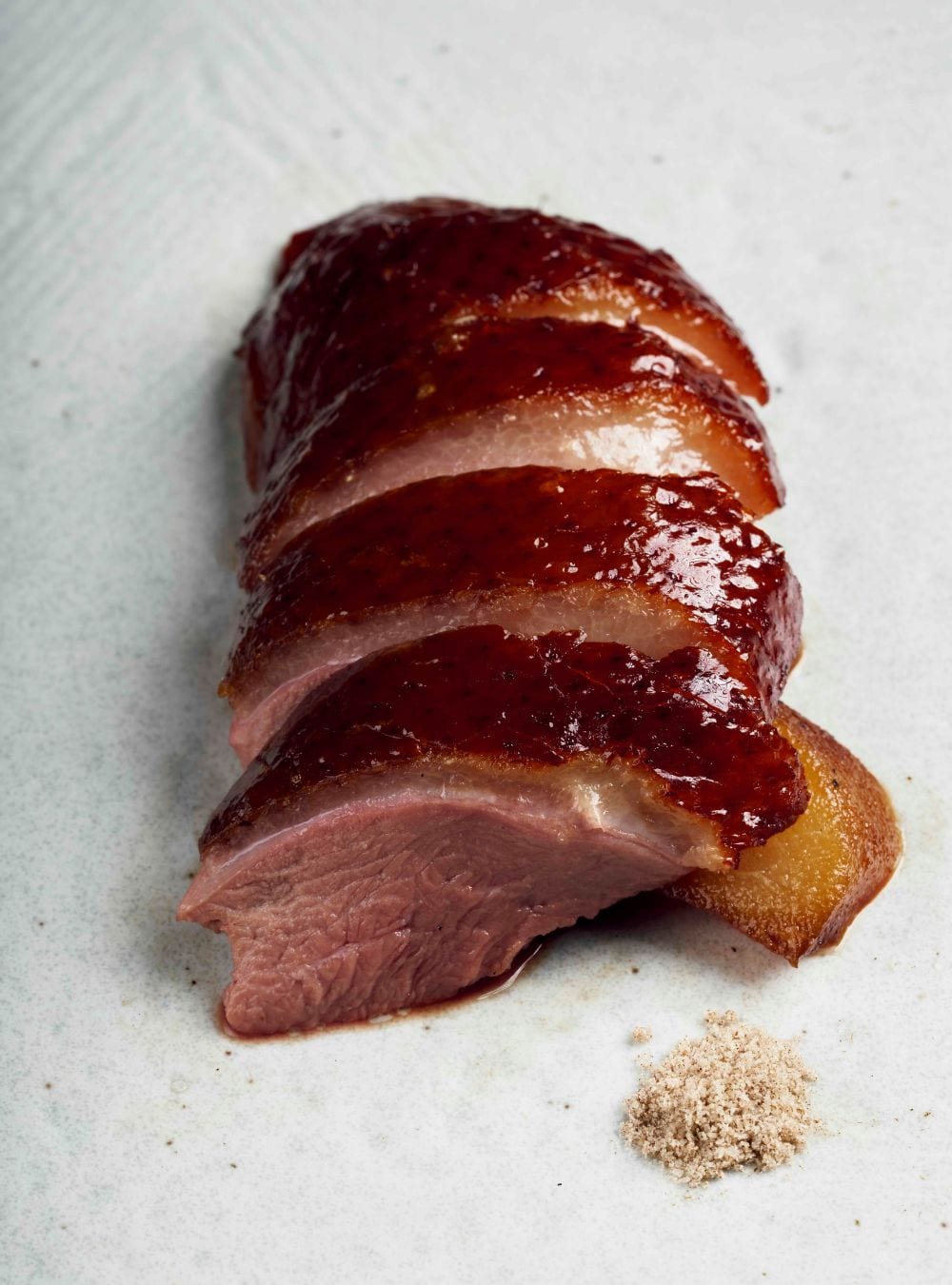 kong restaurant roast duck with pickles and tamarind
