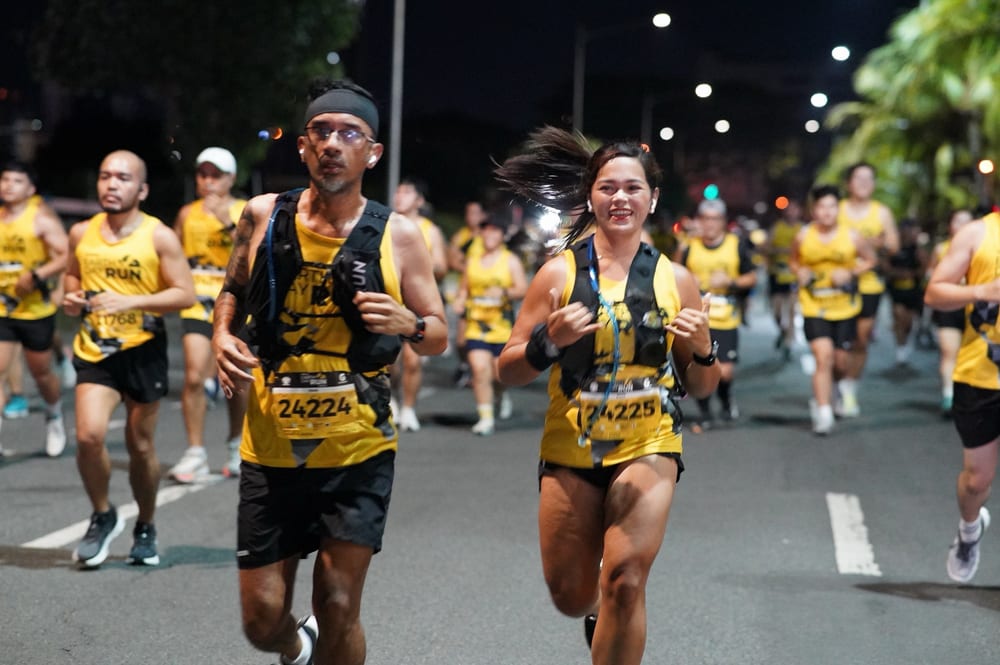 Tina Punzal, 80 lbs lighter and a whole lot more confident since picking up the sport of running
