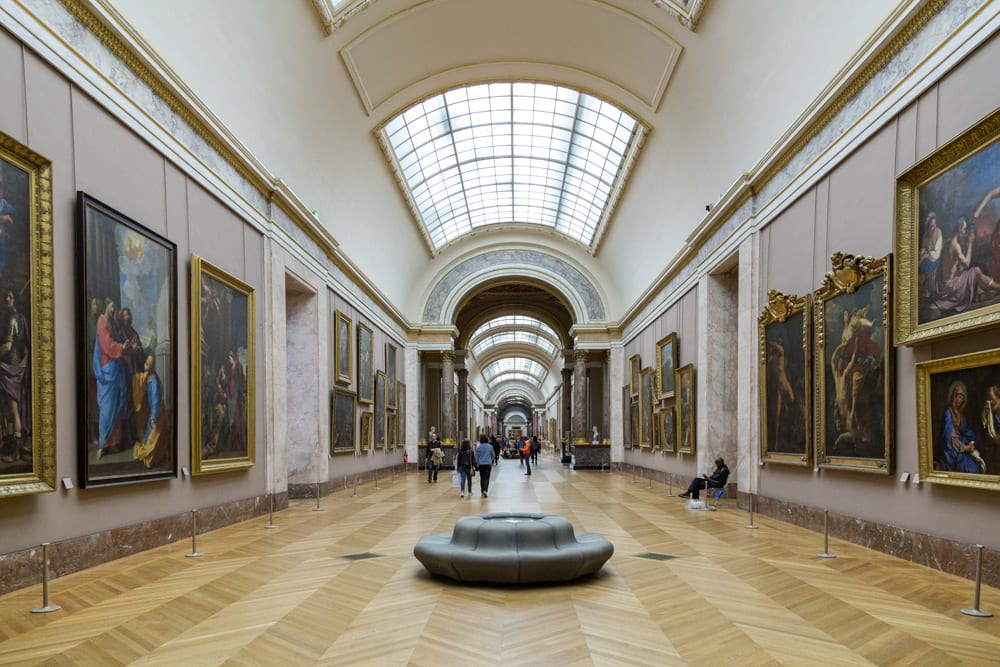 Inside the Louvre