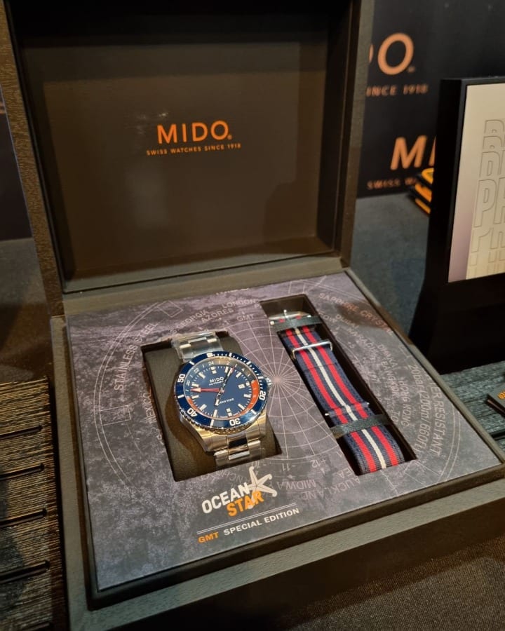 Mido Ocean Star GMT