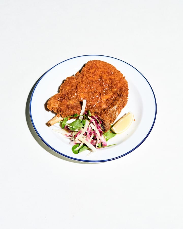 Pork Cotoletta Osteria by Josh Boutwood