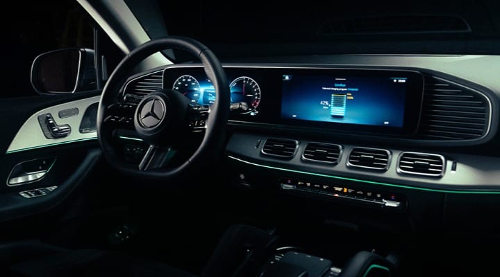 Mercedes-Benz GLE interior