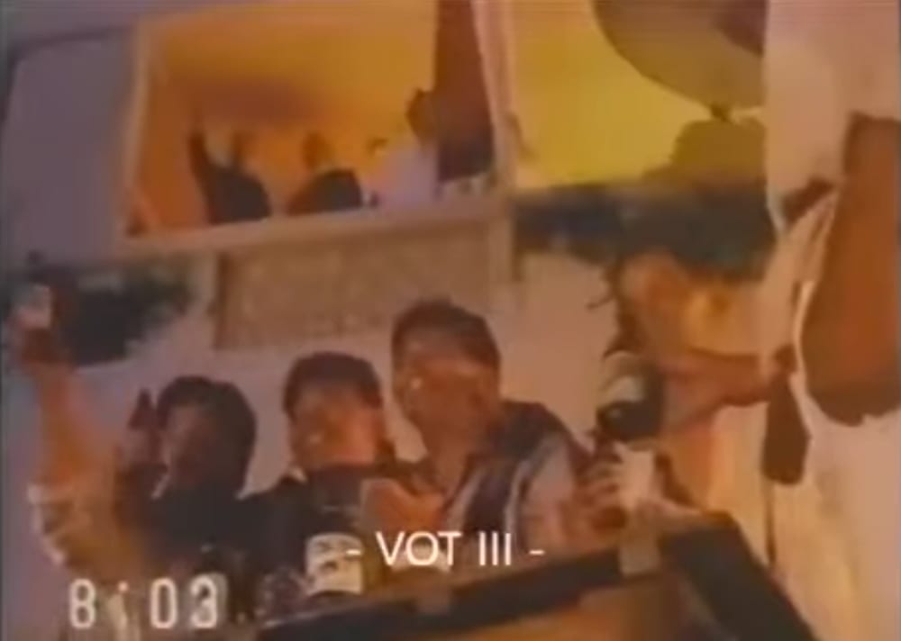 Erwin Castillo made many ads for San Miguel Beer, including this one in 1987.