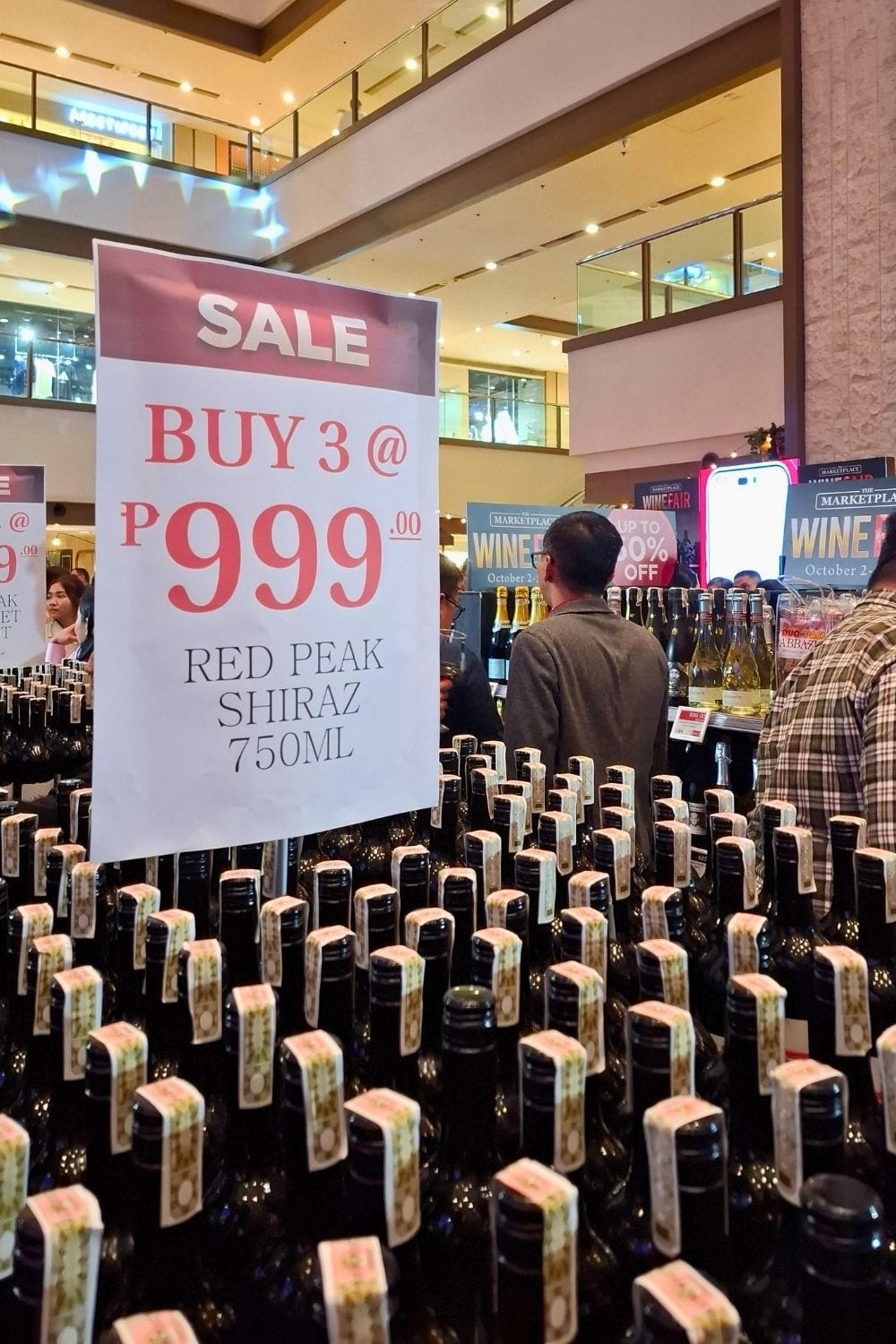 Wine Fair Buy Three for P999