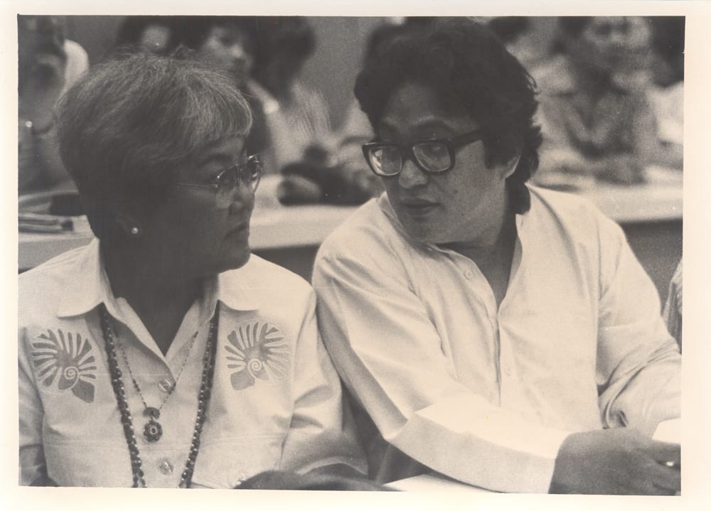 Doreen Fernandez and Ed Alegre