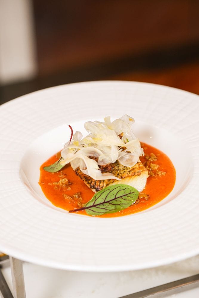 Pan-Roasted Sea Bass