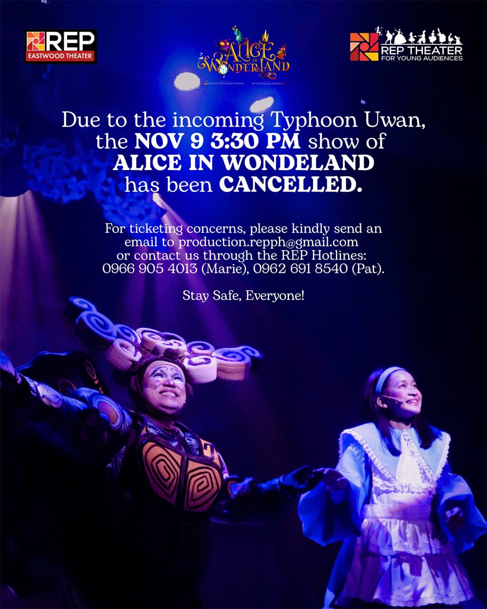 Alice in Wonderland canceled