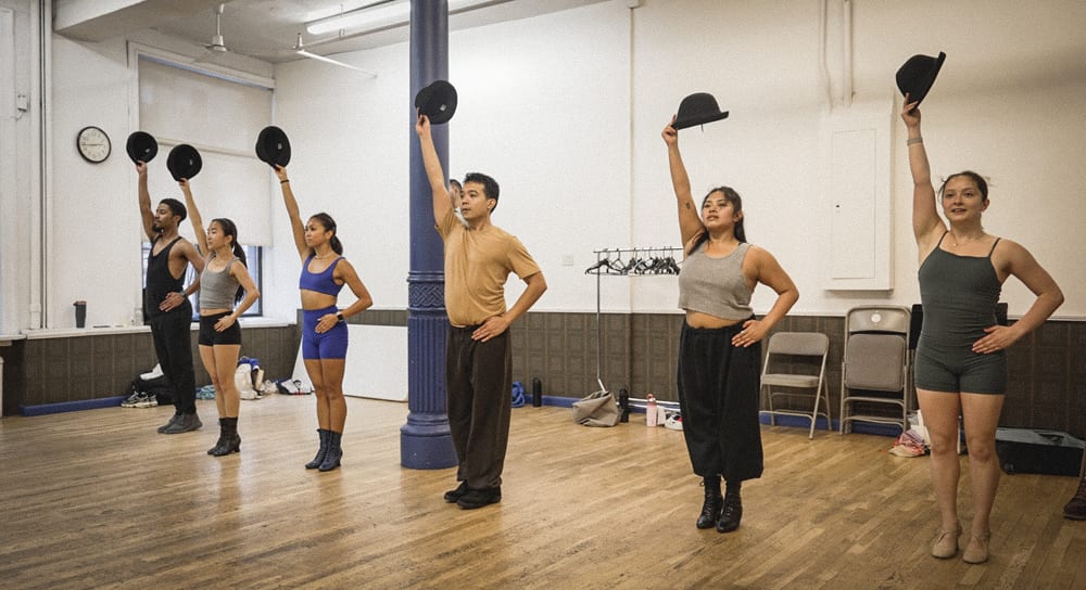 A Chorus Line New York ensemble