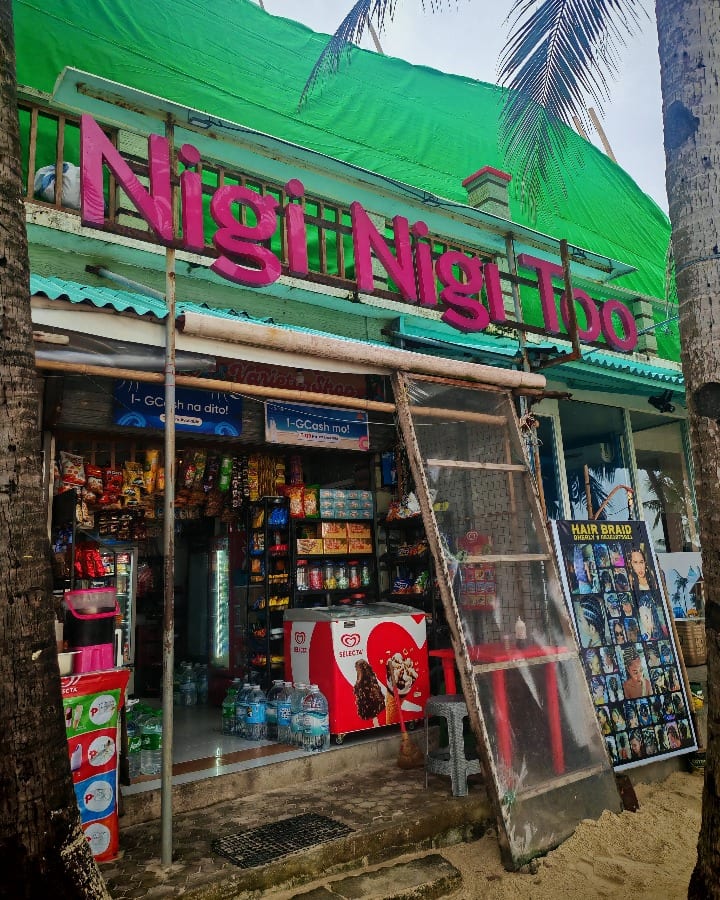 nigi nigi, boracay