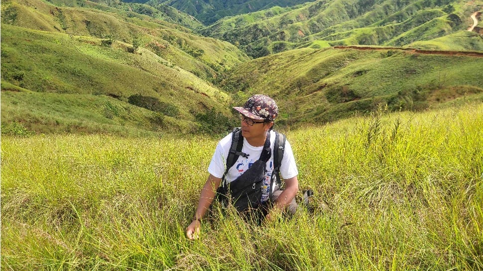 taiwanese traveler justin liu in abra